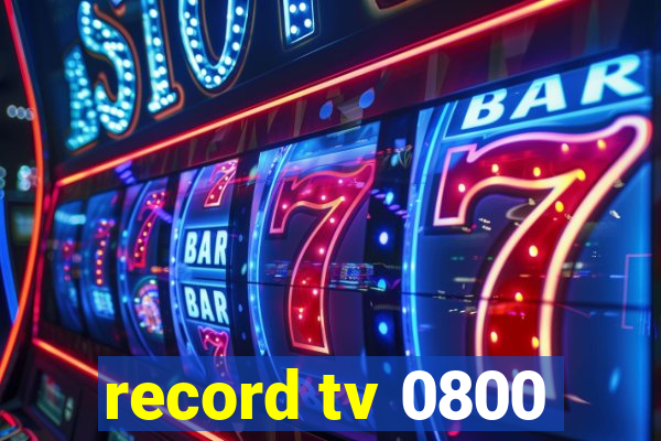 record tv 0800